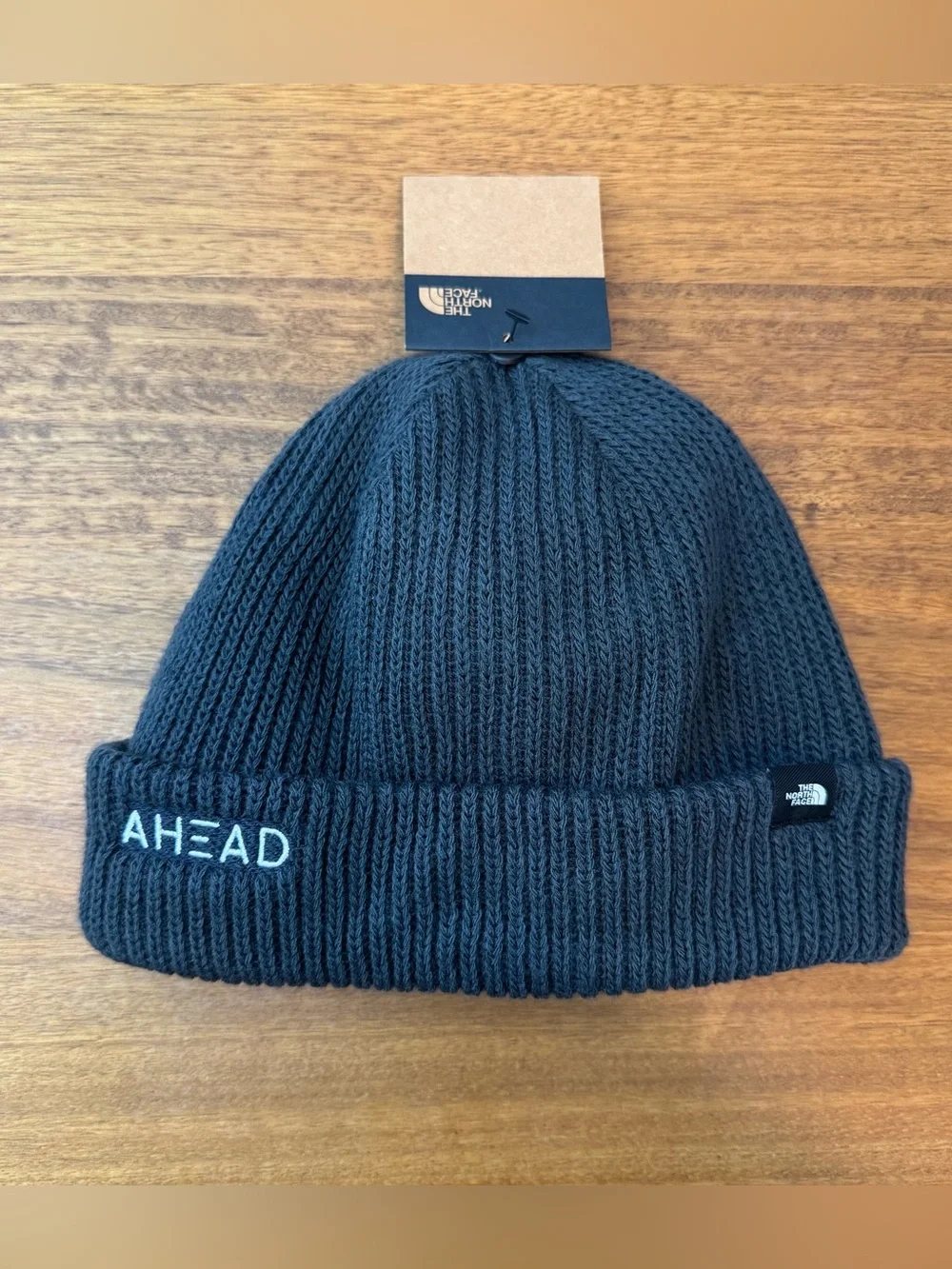 The North Face Black 'AHEAD' Knit Beanie - Men's. NWT!!